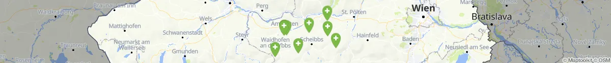 Kartenansicht für Apotheken-Notdienste in der Nähe von Lunz am See (Scheibbs, Niederösterreich)